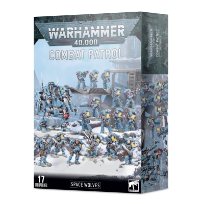 Tani zestaw Combat Patrol Space Wolves z Games Workshop